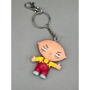 Family Guy Stewie 2004 Keychain Rubber Figure